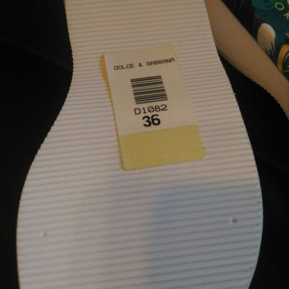 NEW Dolce and Gabanna Sandals Size 36 - Picture 5 of 5